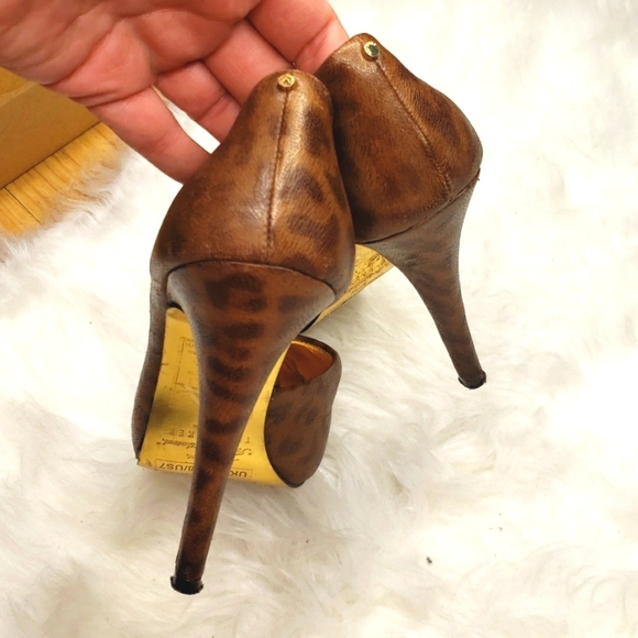 Ted Baker Cardeen Pumps Leopard Heels Pumps  UK 5 US 7 - Picture 13 of 16